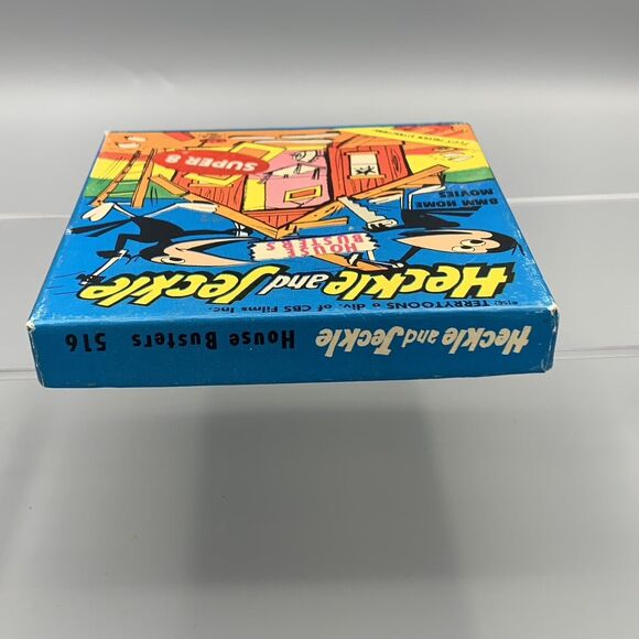 Vtg Super 8 Film Heckle and Jeckle House Busters Terrytoons Ken Films 1962 CBS - Picture 7 of 8
